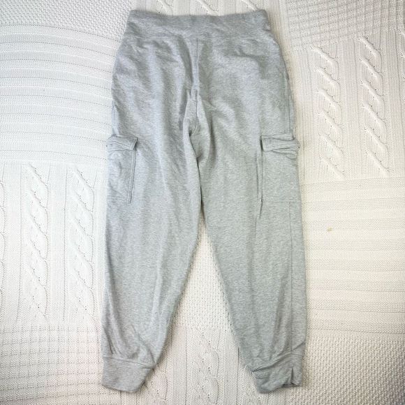 Aerie Offline Cargo Style Sweatpants Joggers Size Medium Loose Fit Gray - Picture 4 of 11